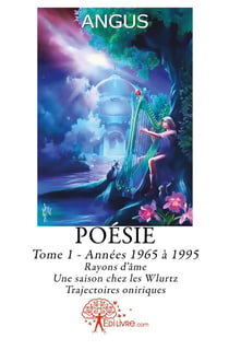 Poésie t.1 - années 1965 à 1995 - rayons d'âme - une saison chez les Wlurtz - trajectoires oniriques