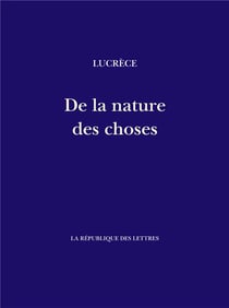 De la nature des choses (de rerum natura)