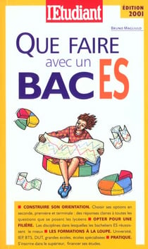 Que faire avec un bac es 2001
