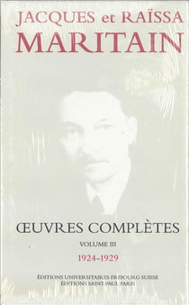 Oeuvres complètes Tome 3 : 1924-1929