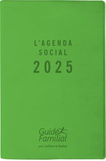 L'agenda social 2025 - Edition vert pomme