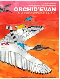 Orchid'evan et le caméléon malagasy