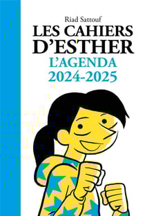 Agenda scolaire 2024/2025 - 12,3 X 17,9 cm - Les Cahiers d'Esther - L'agenda