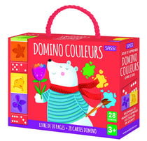 Joue et apprends : domino couleurs