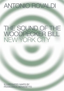 The sound of the woodpecker bill - new york city