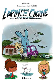 Lapin dans le cyclone / lapin dann koudvan