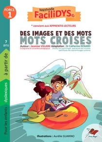 Des images et des mots - mots croisés - force 1 - pour les enfants dyslexiques