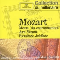 Messe du couronnement, ave verum corpus, exsultate jubilate