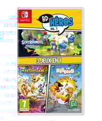 Pack BD Heroes Vol.1 : 3 jeux en 1 (Les Schtroumpfs Missions Malfeuille, Marsupilami, Les Sisters Show Devant!)