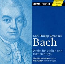 C.p.e. Bach : oeuvres pour violon et pianoforte. Breuninger, Kuijken.