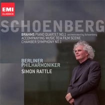Brahms : quatuor avec piano n°1 - schoenberg : accompanying music to a film scene op.34...