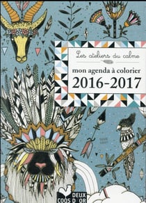 Les ateliers du calme - mon agenda à colorier