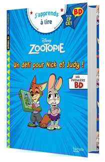 J'apprends à lire - zootopie : un défi pour Nick et Judy !