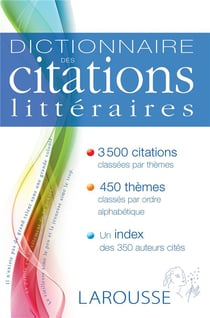 Dictionnaire des citations littéraires