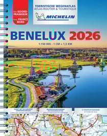 Benelux : Atlas routier & touristique (édition 2026)