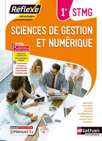 Sciences de gestion et numérique - 1re STMG - livre + licence élève (édition 2023)