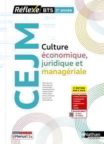Culture économique juridique et managériale BTS 2e année - 2024 - Pochette - élève - + iManuel