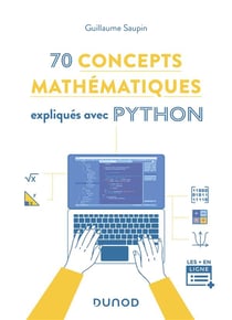 70 concepts mathematiques expliqués avec Python