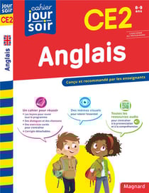 Cahier du jour / cahier du soir : anglais - CE2