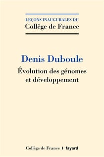 Le génome et ses embryons