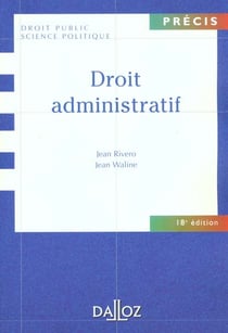 Droit administratif - 18e edition