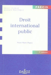 Droit international public (7e edition)