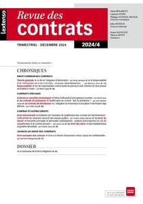 Revue des contrats n.4 (édition 2024)
