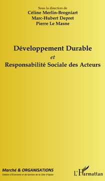 Revue Marché et organisations : développement durable et responsabilité sociale des acteurs