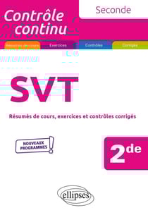 Contrôle continu : SVT : seconde