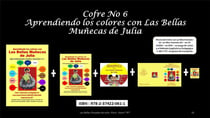 Aprendiendo los colores con las bellas muñecas de Julia