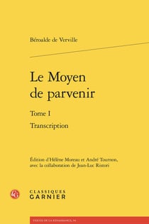 Le Moyen de parvenir Tome 1 : Transcription