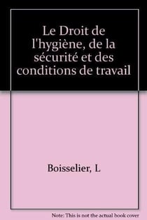 Droit Hygiene Cond.Travail