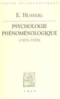 Psychologie phénoménologique