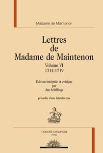 Lettres t.6 - 1714-1719