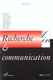 Recherche et communication - vol14