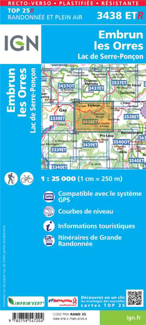 3438ETR - Embrun les Orres, Lac de Serre-Ponçon (2e édition)
