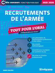 Recrutements de l'armée - Tout pour l'oral (édition 2025/2026)