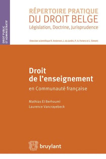 Droit de l'enseignement en communauté française