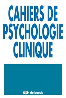 Cahiers de psychologie clinique  n.22
