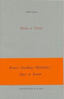 Poésie et vérité