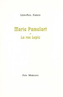 Marie Pamelart - la rue lepic