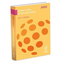 Index acta phytosanitaire (édition 2022)