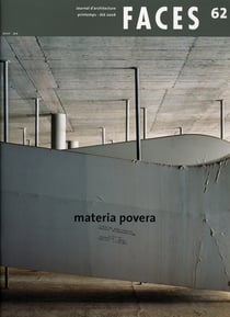 FACES Tome 62 : Faces N62 Matéria povera Printemps 2006