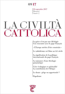 La civiltà cattolica n.21 : septembre 2017