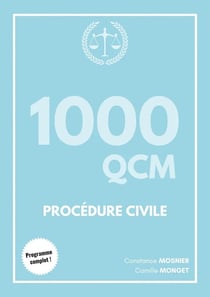 1000 QCM - Procédure Civile (CRFPA)