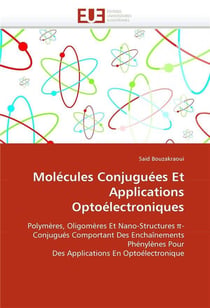 Molecules conjuguees et applications optoelectroniques