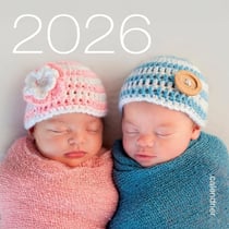 Calendrier mural : Bébés (édition 2026)