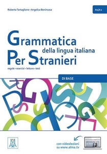 Grammatica della lingua italiana per stranieri a1-a2 + video online