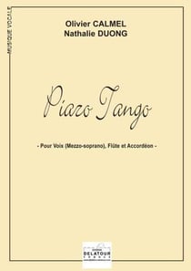 Piazo Tango pour mezzo-soprano, flûte et accordéon