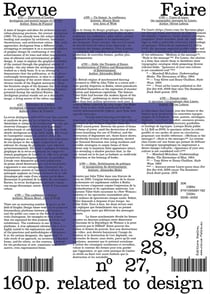 Revue faire, regarder le graphisme - coffret vol.8 - n.27 a n.30